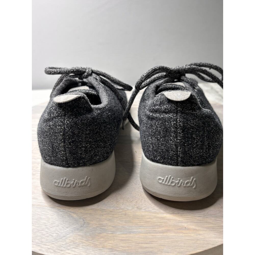 Allbirds Wool Runners Womens 10 Gray Merino Wool Sneakers Shoes Lace Up - Picture 4 of 8
